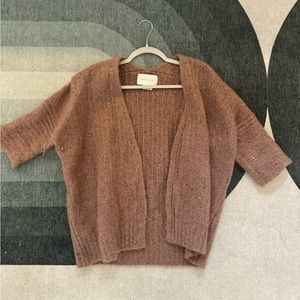 Brochu Walker Alpaca and Merino wool Cardigan